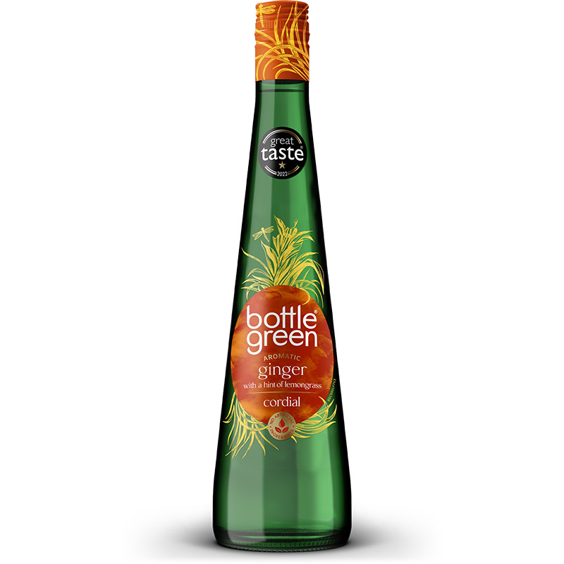 Bottle Green Ginger & Lemongrass Cordial 500ml