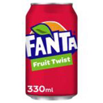 Fanta Fruit Twist 330ml Cans