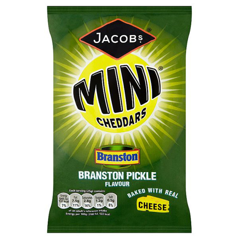 Mini Cheddars - Branston Pickle