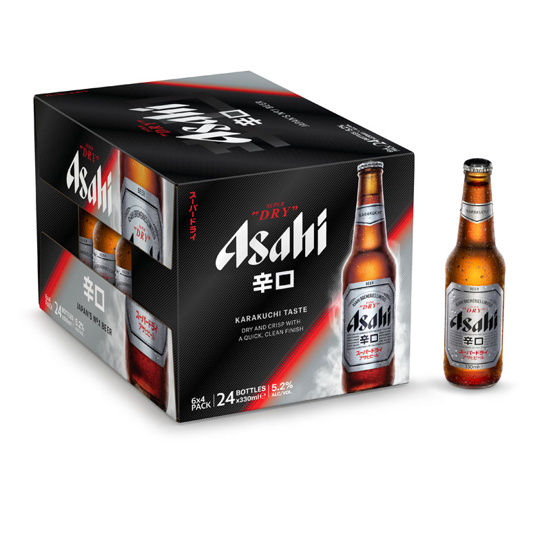 Asahi Super Dry 330ml Bottles