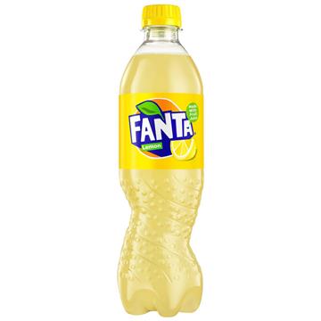 Fanta Lemon 500ml Plastic Bottles