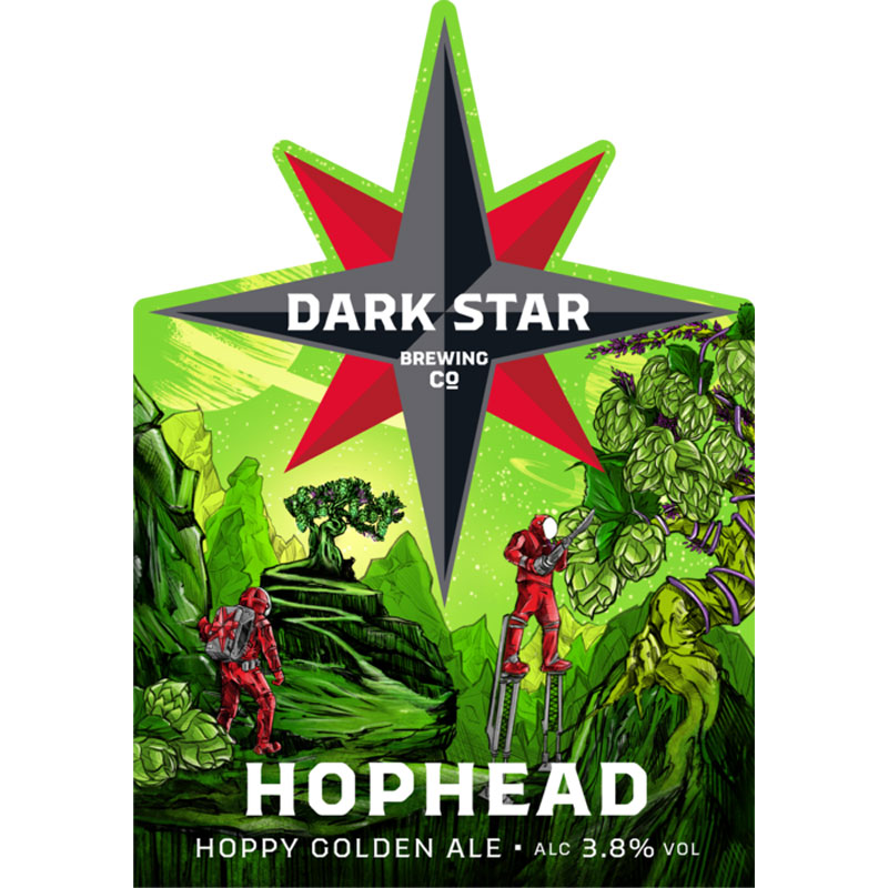 Dark Star Hophead 9 Gal Cask