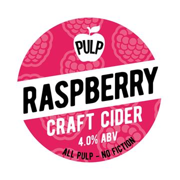 Pulp Raspberry Craft Cider 20L Bag in Box