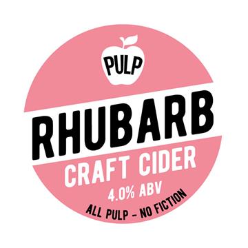 Pulp Rhubarb Craft Cider 30L Keg