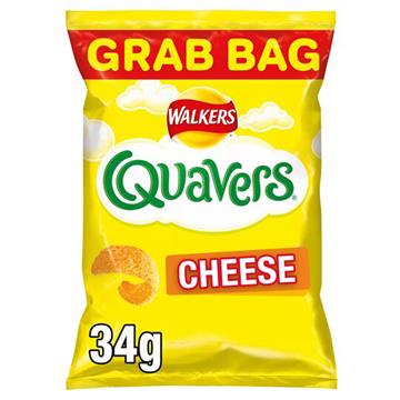 Walkers Quavers Crisps (Grab Bag)