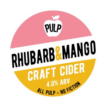 Pulp Rhubarb & Mango Craft Cider 20L Bag in Box