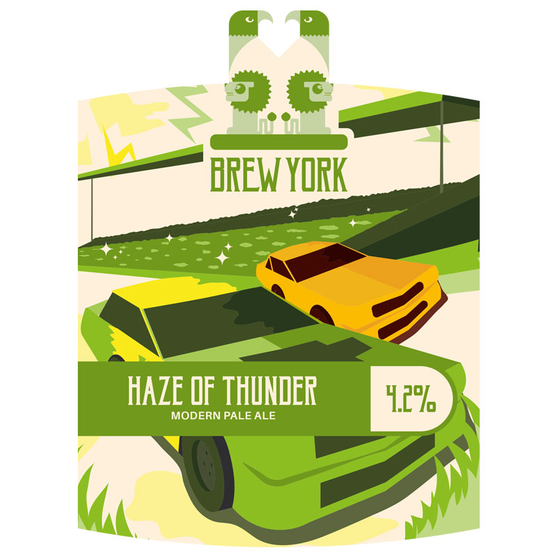 Brew York Haze of Thunder 9 Gal Cask