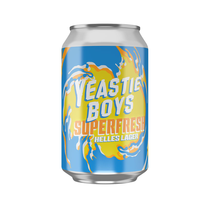 Yeastie Boys Superfresh Helles Lager 330ml Cans