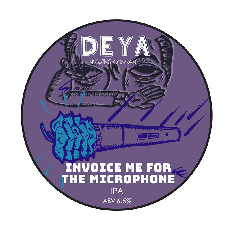 Deya Brewing Invoice Me For The Microphone 30L Keg