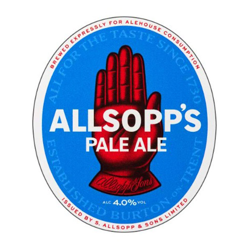 Allsopp's Pale Ale 9 Gal Cask