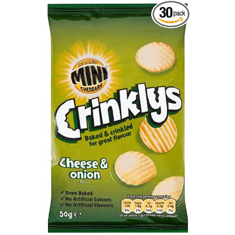 Mini Cheddars Crinklys Cheese & Onion