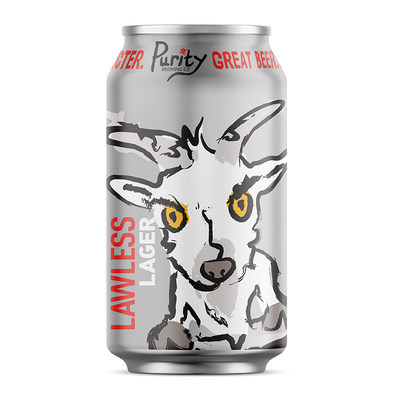 Purity Lawless Lager 330ml Cans