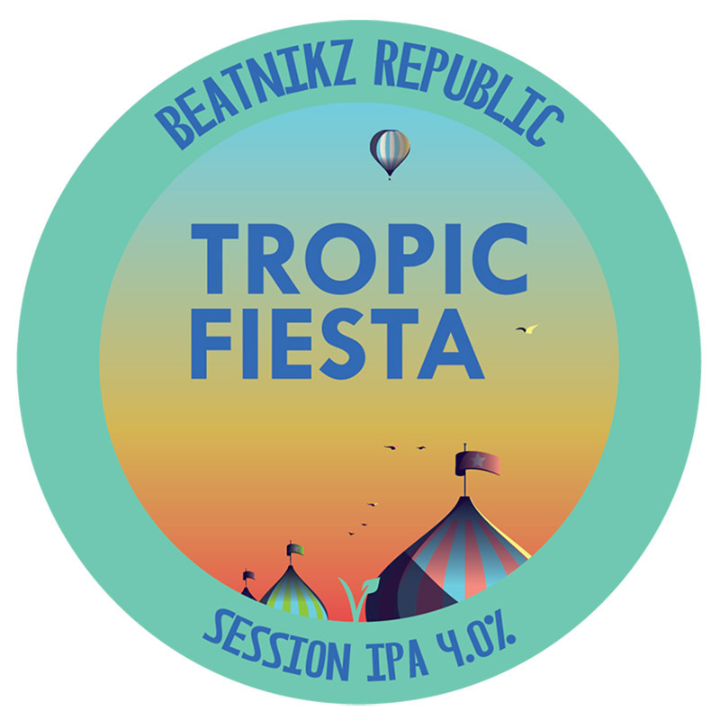Beatnikz Republic Tropic Fiesta 9 Gal Cask