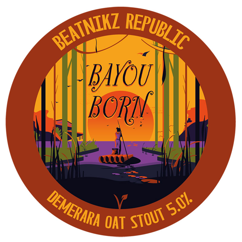 Beatnikz Republic Bayou Born 30L Keg