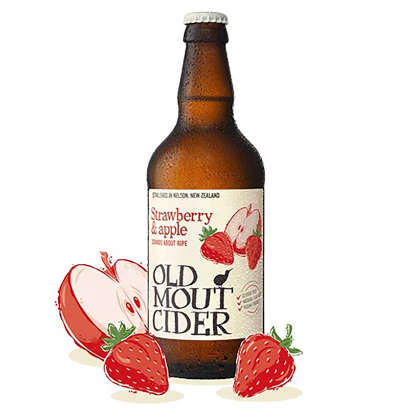 Old Mout Strawberry & Apple Cider 500ml