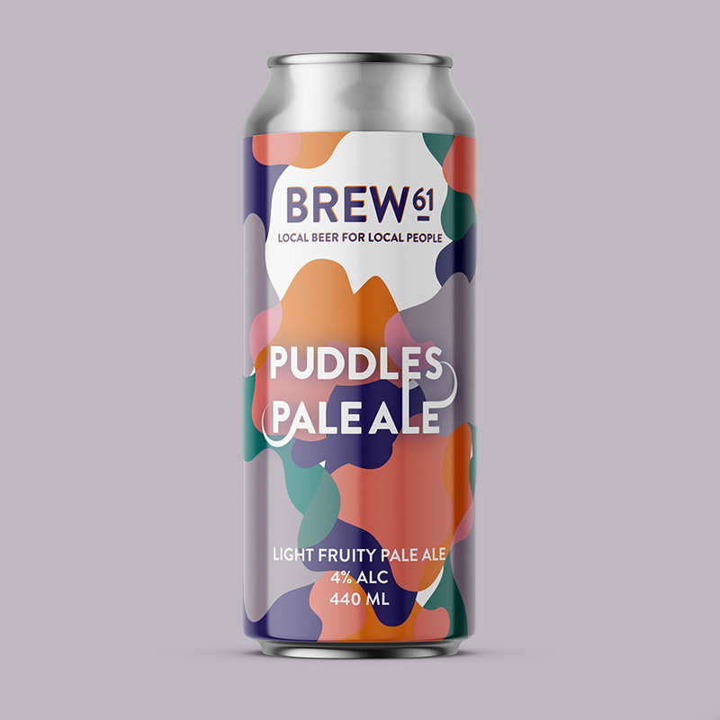 Brew 61 Puddles 440ml Cans