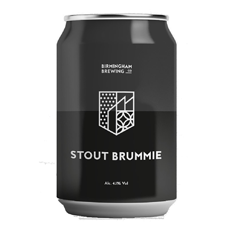 Birmingham Brew Co Stout Brummie 330ml Cans
