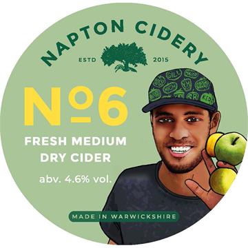 Napton No.6 Medium Dry Cider 30L Keg