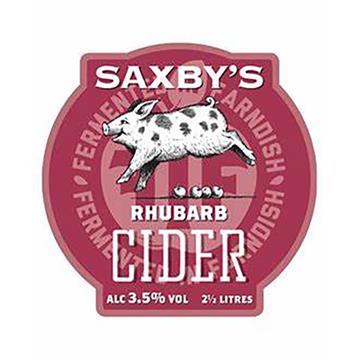 Saxby's Rhubarb Cider 30L Keg