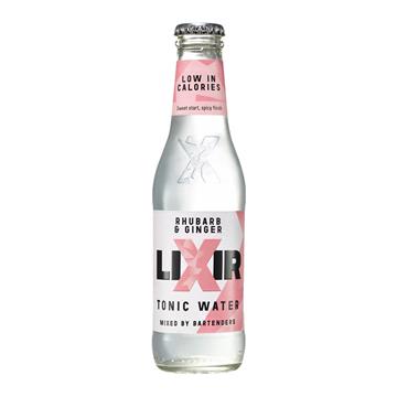 Lixir Rhubarb & Ginger Tonic Bottles