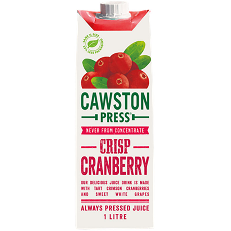 Cawston Press Cranberry Juice 1L