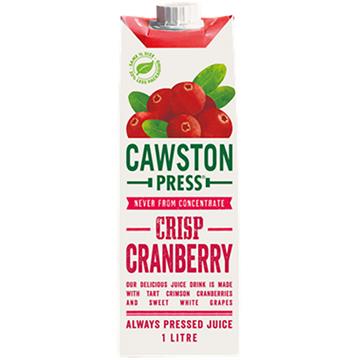 Cawston Press Cranberry Juice 1L