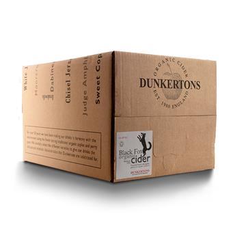 Dunkertons Black Fox Organic Cider 20L Bag in Box