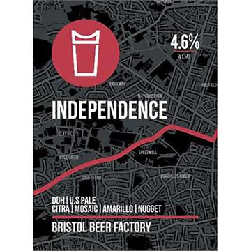 Bristol Beer Factory Independence 9G Cask