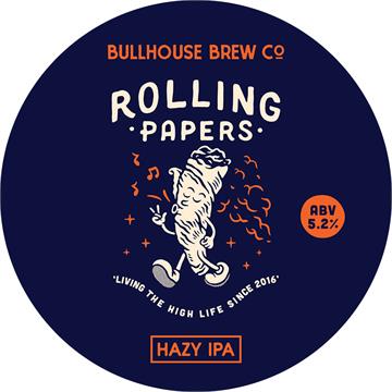 Bullhouse Rolling Papers Hazy IPA 30L Keg