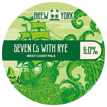 Brew York Seven C’s with Rye West Coast IPA 30L Keg