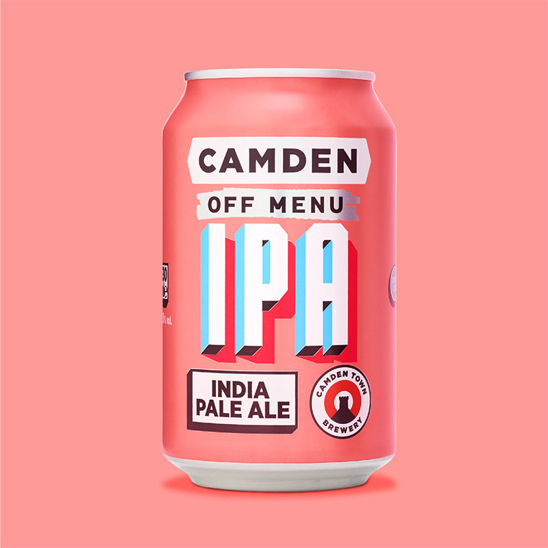 Camden Town Off Menu IPA 330ml Cans