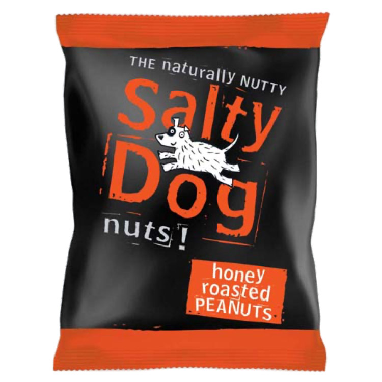 Salty Dog Honey Roasted Peanuts 24pk