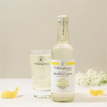 Folkington's Sparkling Elderflower Presse 330ml Bottles