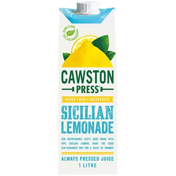 Cawston Press Sicilian Lemonade 1L Cartons