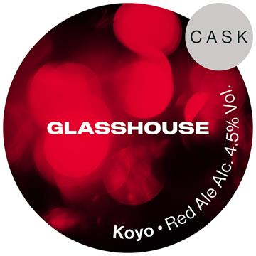 GlassHouse Koyo Red Ale 9G Cask