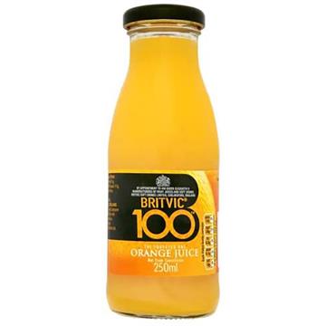 Britvic 100 100% Orange Juice 250ml