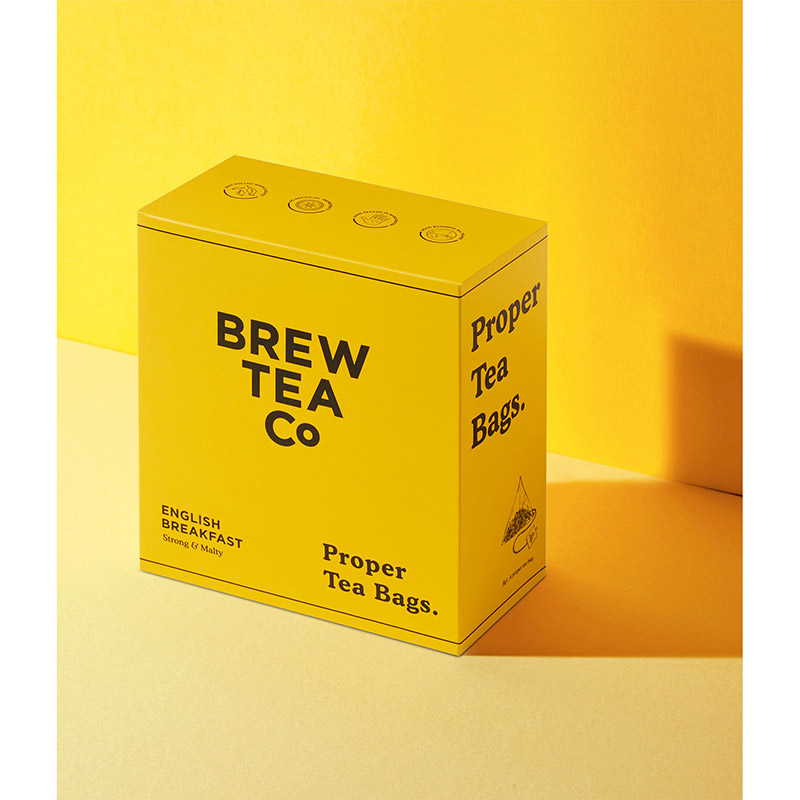Brew Tea Co English Breakfast Tea Bags (100)
