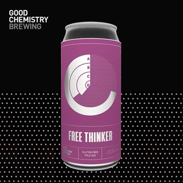 Good Chemistry Brewing Free Thinker Gluten Free Pale Ale 440Ml Cans