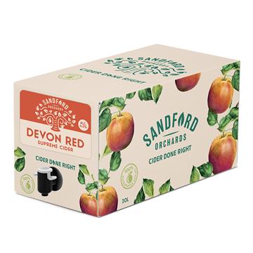 Sandford Orchards Devon Red Cider 20L Bag in Box