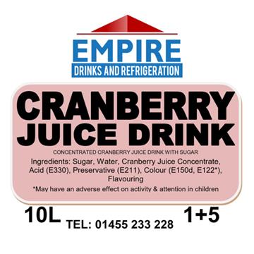 Empire Cranberry 10L BIB