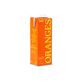 Eager Orange Juice (Smooth) 1L