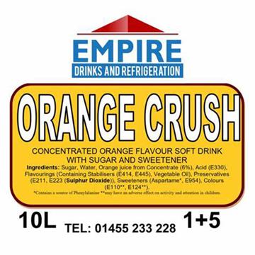 Empire Orange Sparkling Crush 10L BIB