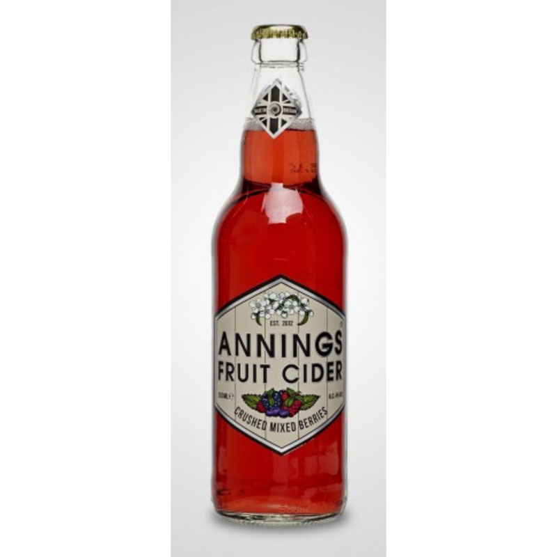 Annings Mixed Berries Cider 500ml