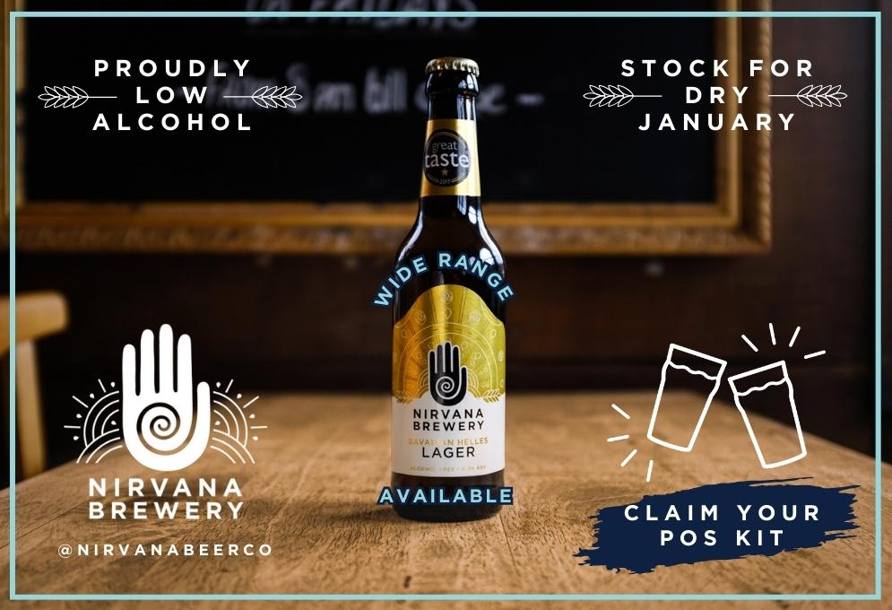 Nirvana Brewery beers available through Inn Express 