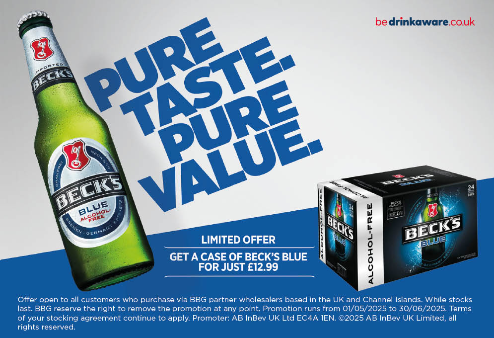 May 25 Becks Blue