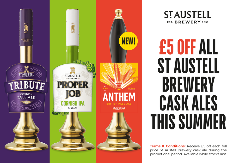 St Austell Casks £5 discount