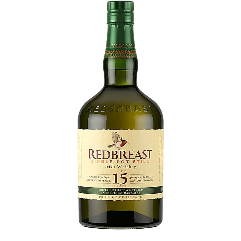 Redbreast 15 Year Old Single Pot Still Irish Whiskey