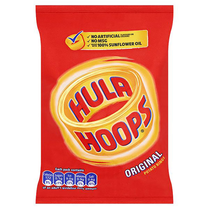 Hula Hoops Ready Salted Crisps