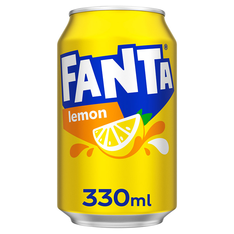 Fanta Lemon 330ml Cans