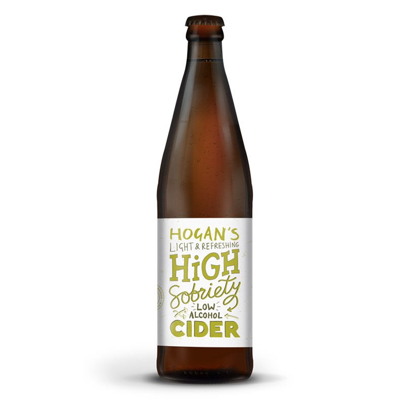 Hogan's High Sobriety Cider 500ml